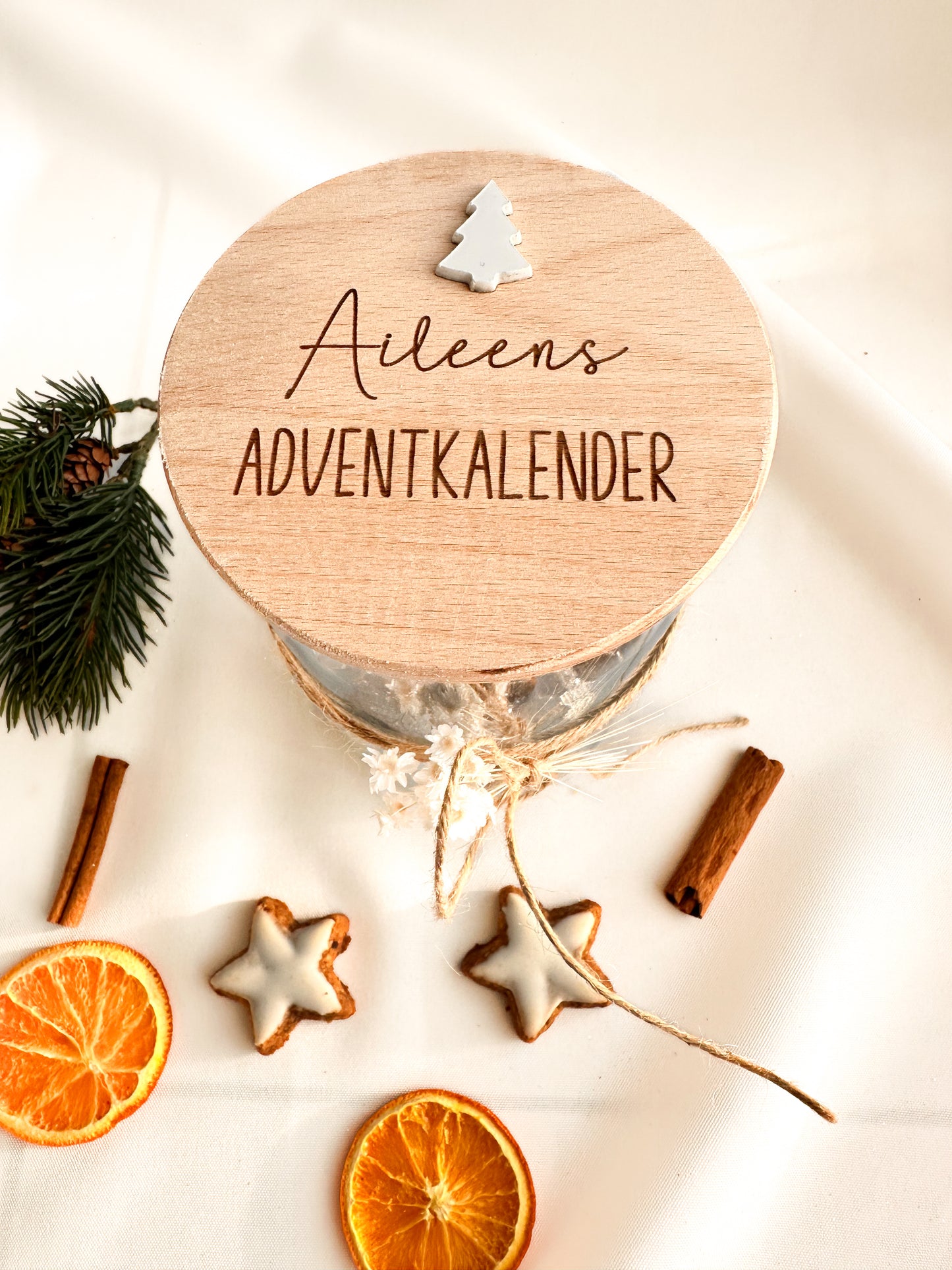 Vorratsglas- Adventskalender