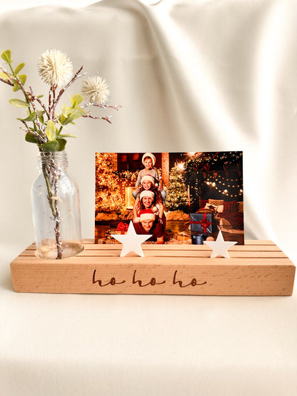 Kartenständer- "ho ho ho"