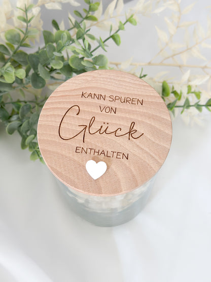 Vorratsglas- Glück