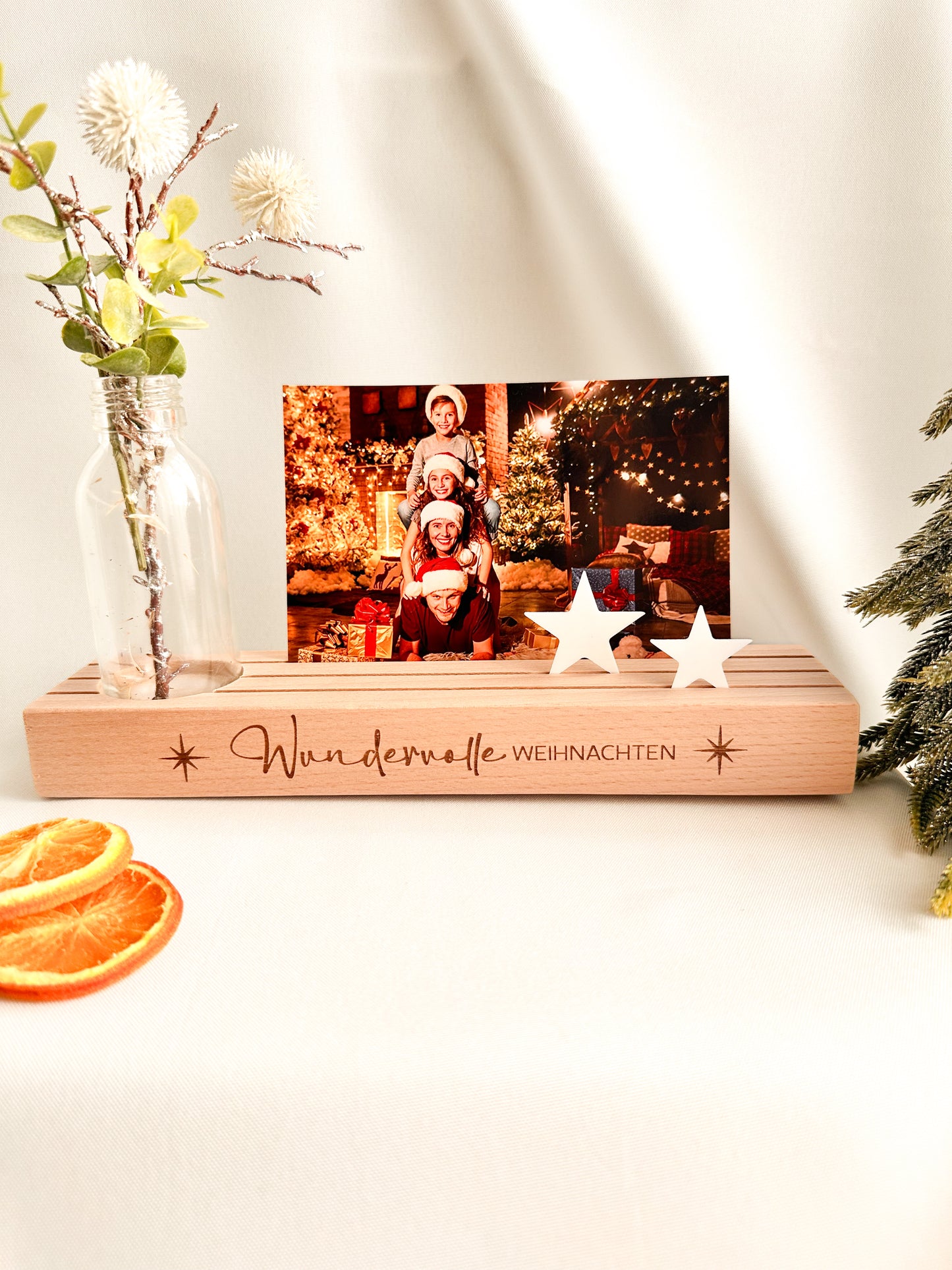Kartenständer-"Wundervolle Weihnachten"