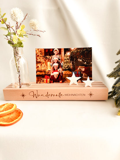 Kartenständer-"Wundervolle Weihnachten"