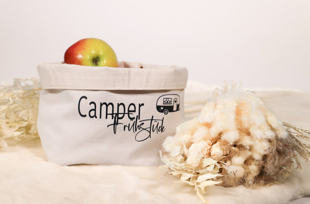 Brotkorb „Camper Frühstück“