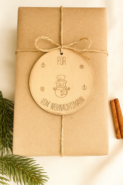 Individuelle Geschenkanhänger