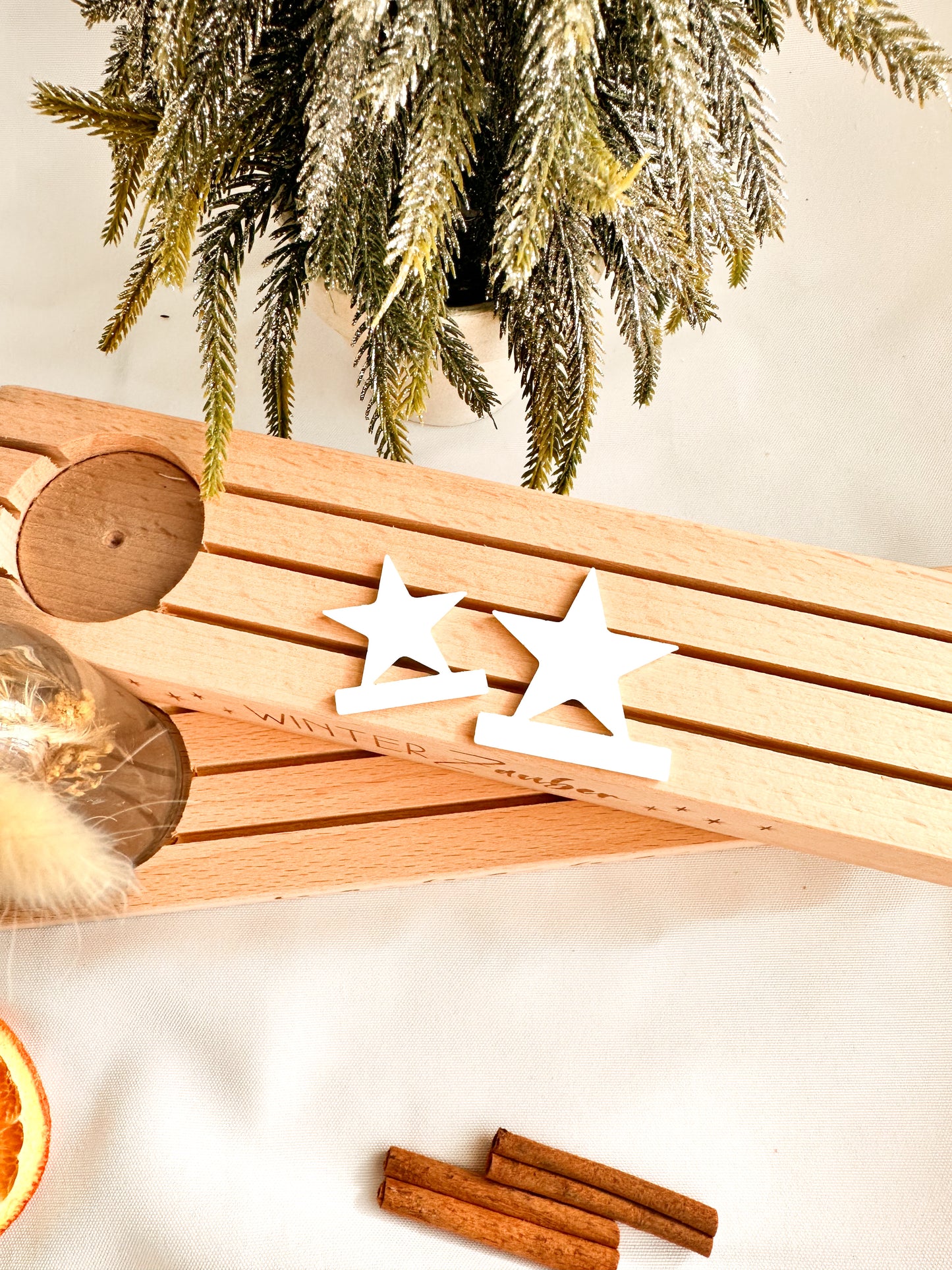 Kartenständer-3D Sternen-Stecker