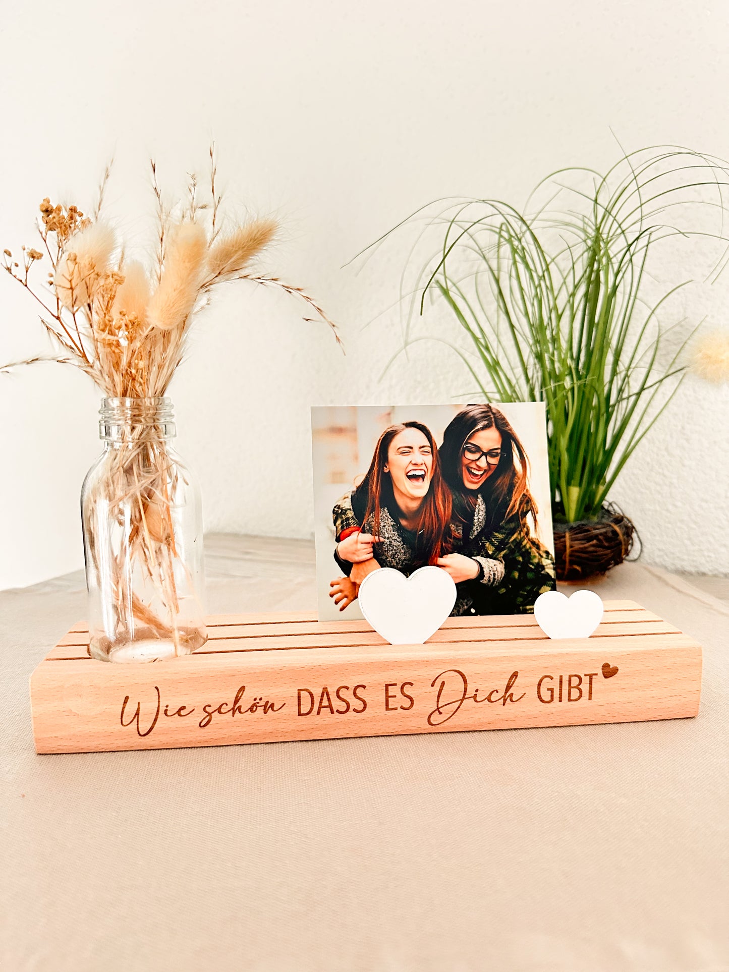 Kartenständer- Wie schön, dass es Dich gibt