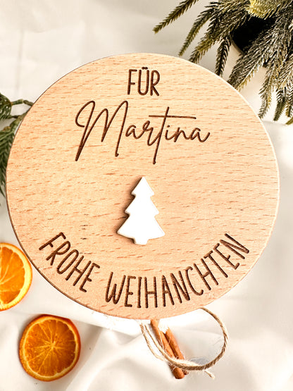 Vorratsglas-Frohe Weihnachten