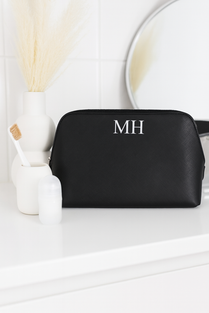 Personalisierte Kosmetiktasche mit Initialen für Männer
