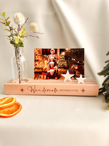 Kartenständer-"Wundervolle Weihnachten"