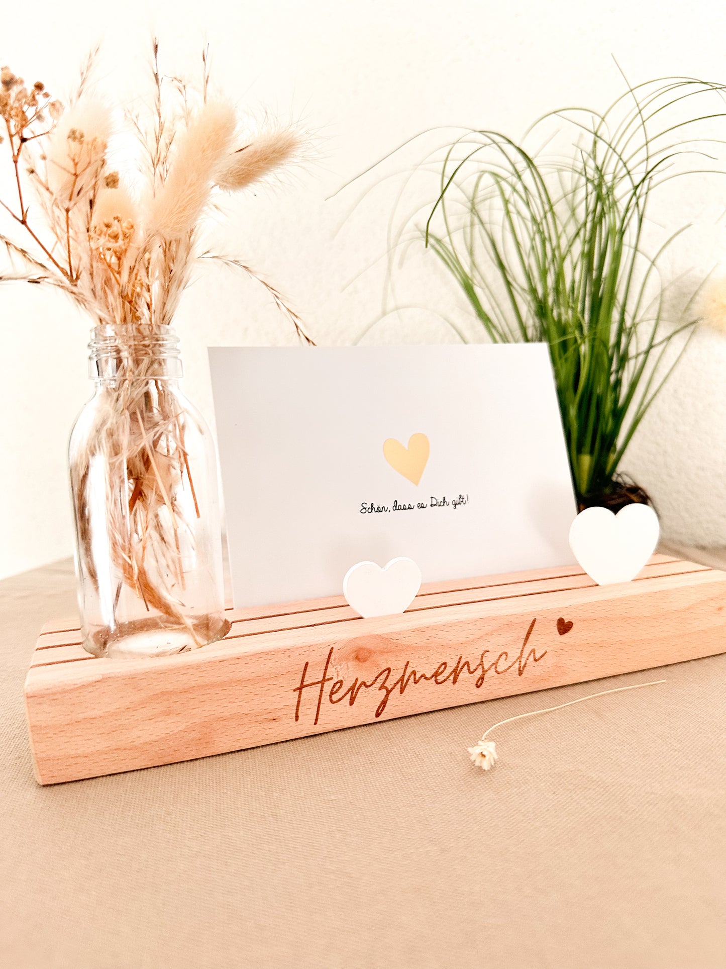Kartenständer -Herzmensch