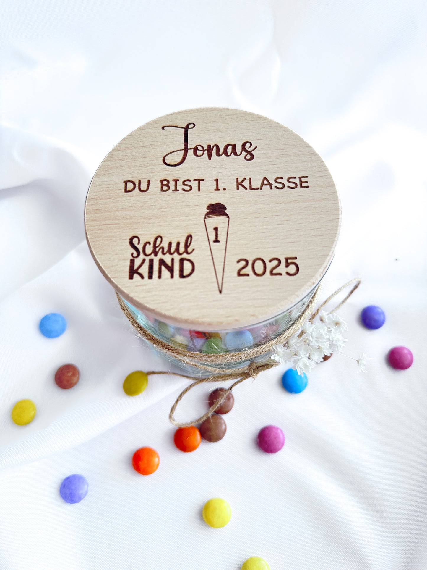 Vorratsglas- Einschulung