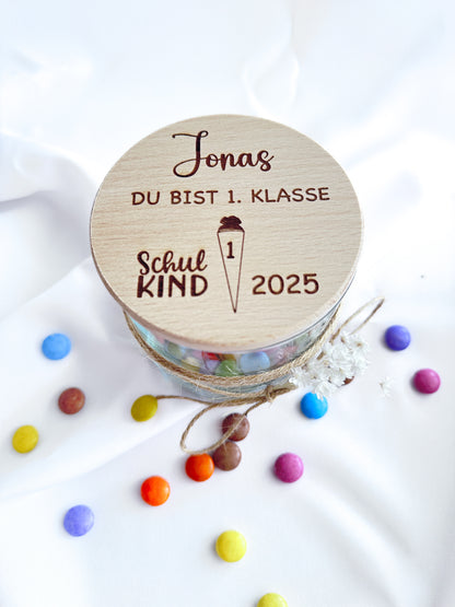 Vorratsglas- Einschulung
