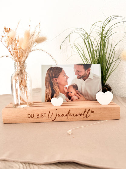 Kartenständer- Du bist Wundervoll