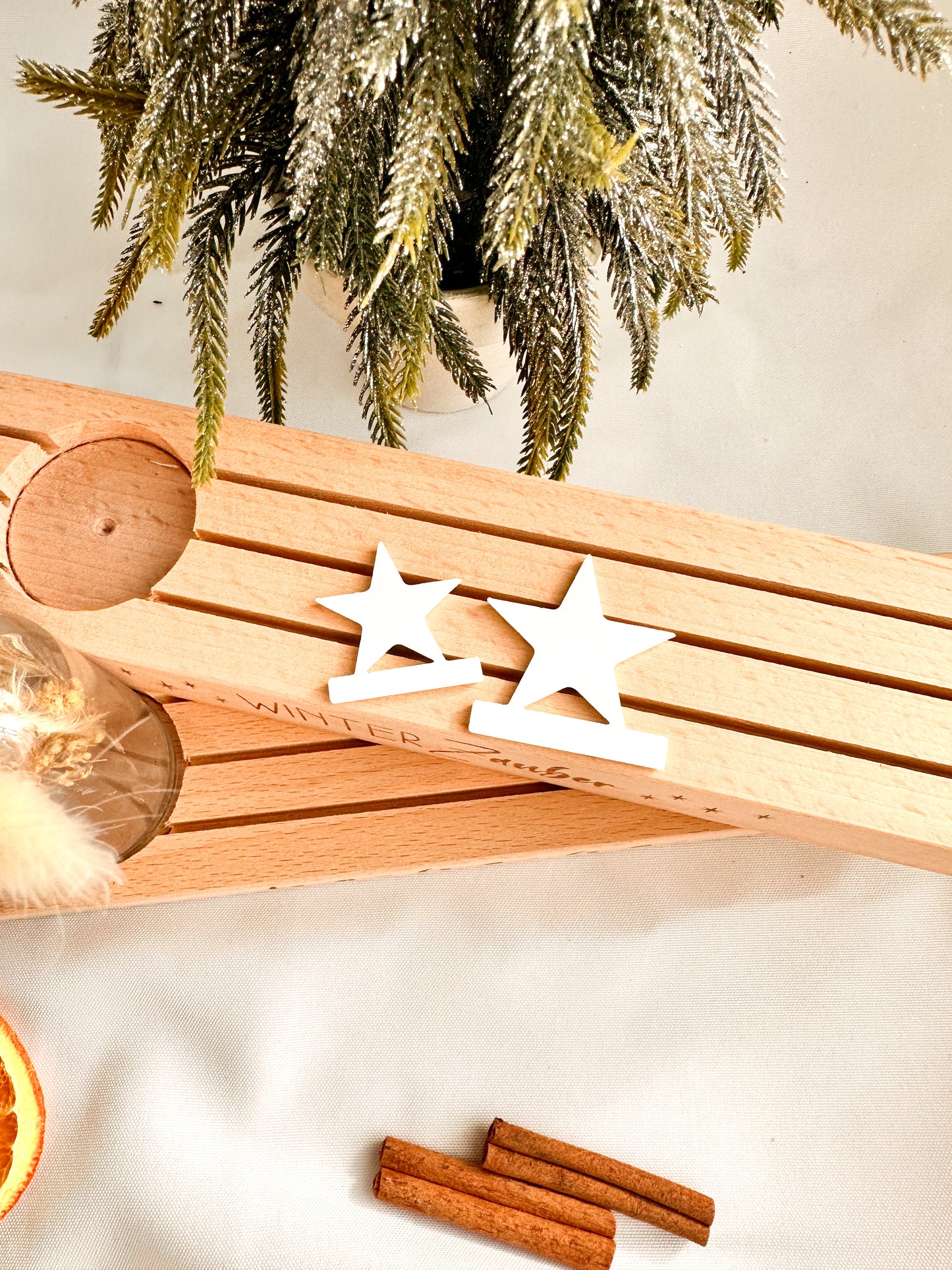 Kartenständer-3D Sternen-Stecker