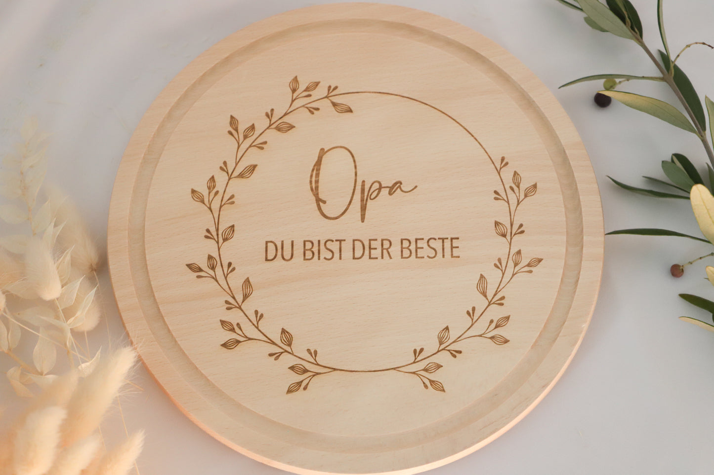 Brettchen " Opa du bist der Beste"