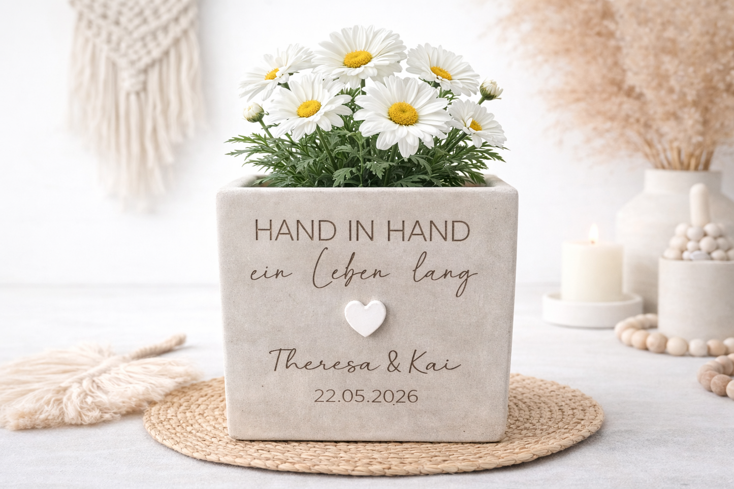 Blumentopf "Hand in Hand"