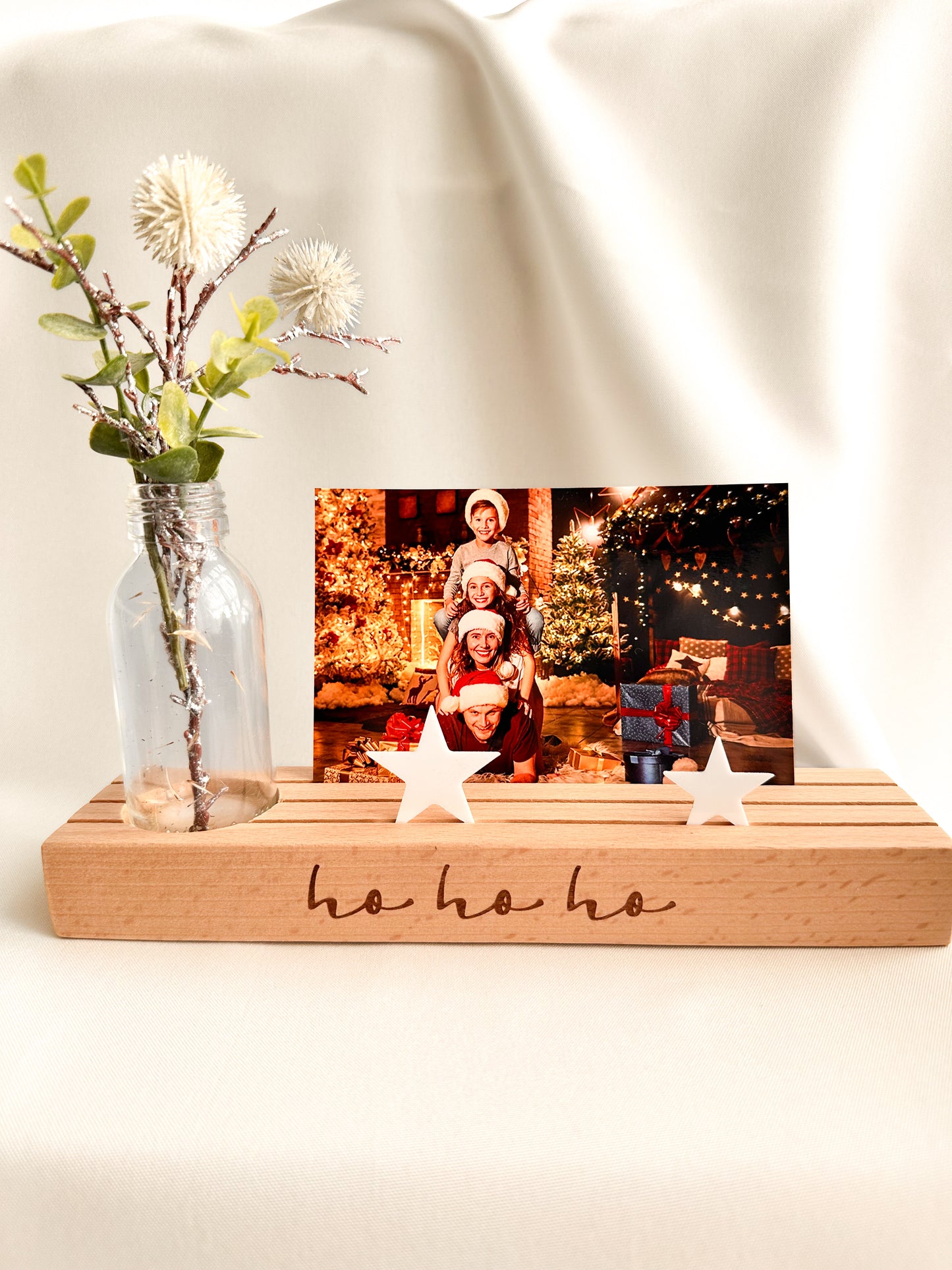 Kartenständer- "ho ho ho"