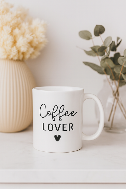 Keramik Tasse „Coffee Lover“