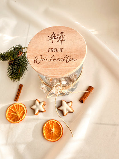 Vorratsglas-Weihnachten