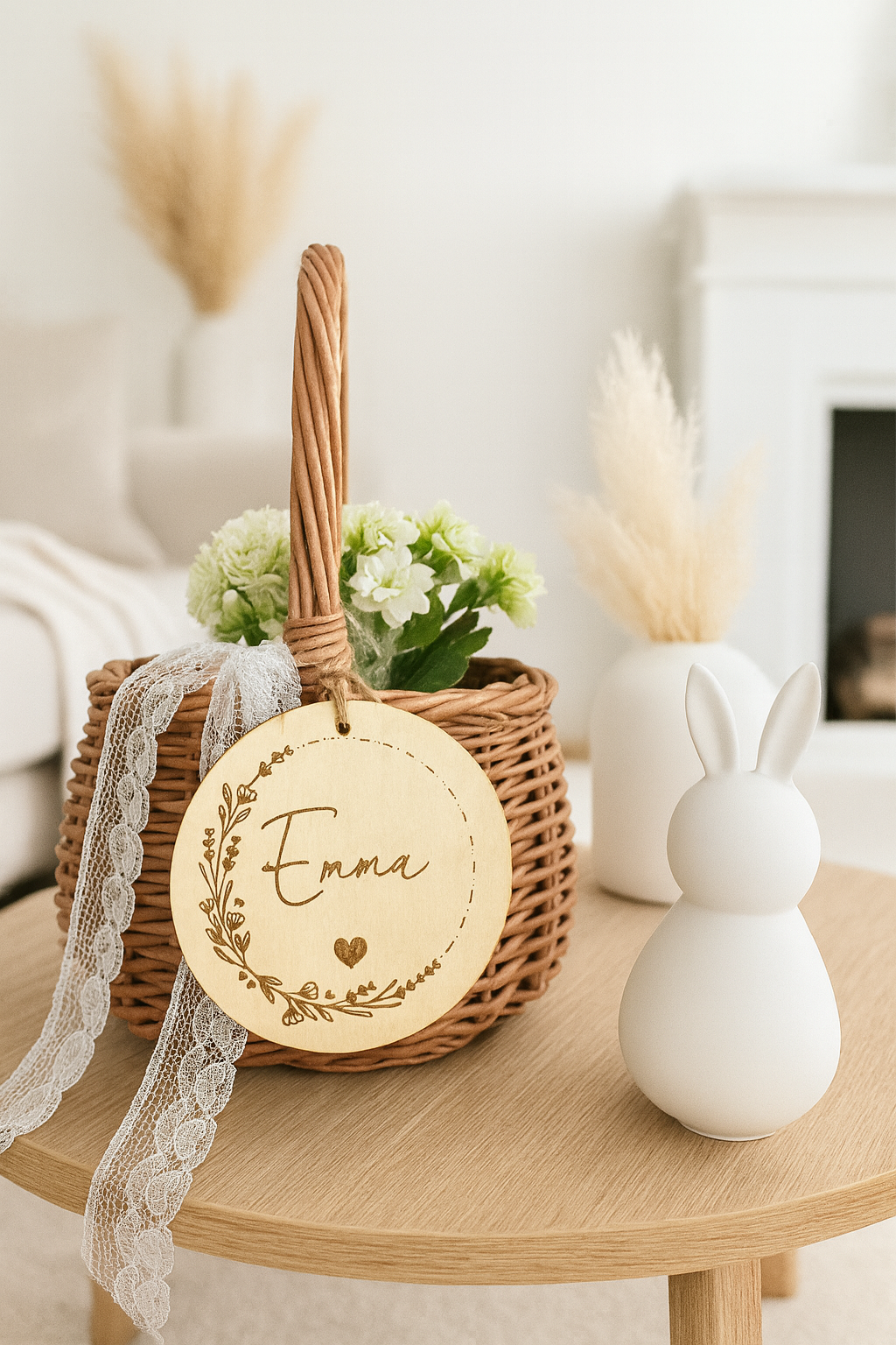 Körbchen mit Osteranhänger