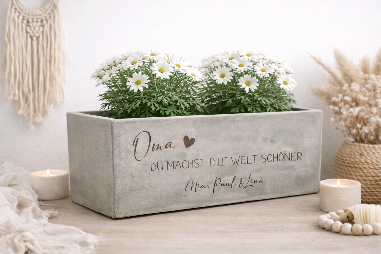 Blumentopf-Oma Du machst die Welt schöner