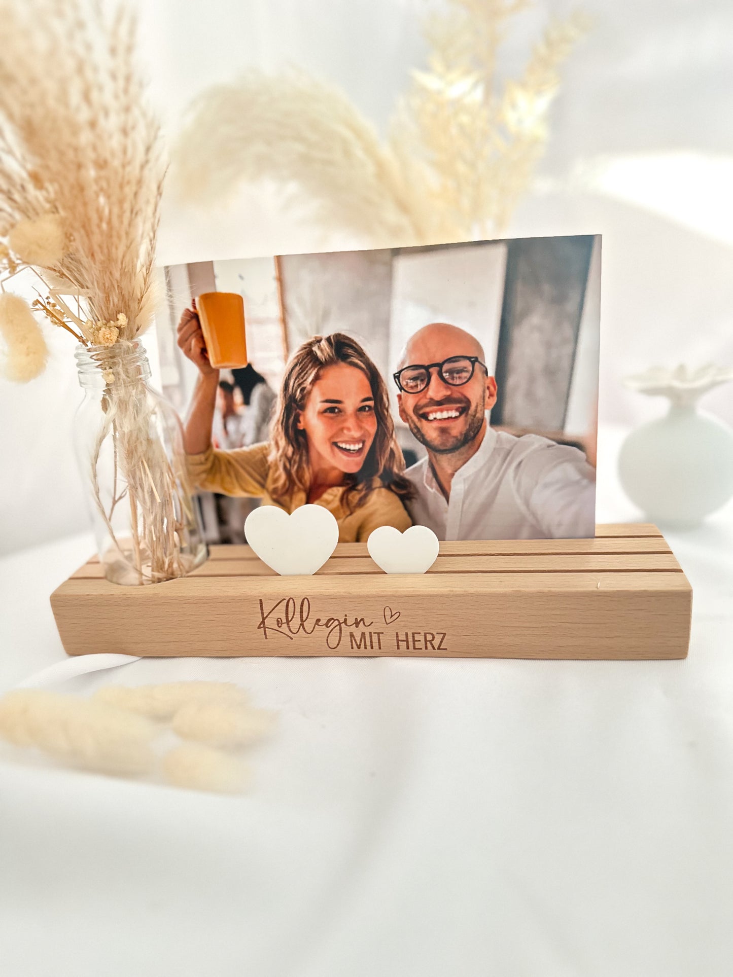 Kartenständer "Kollegin mit Herz"
