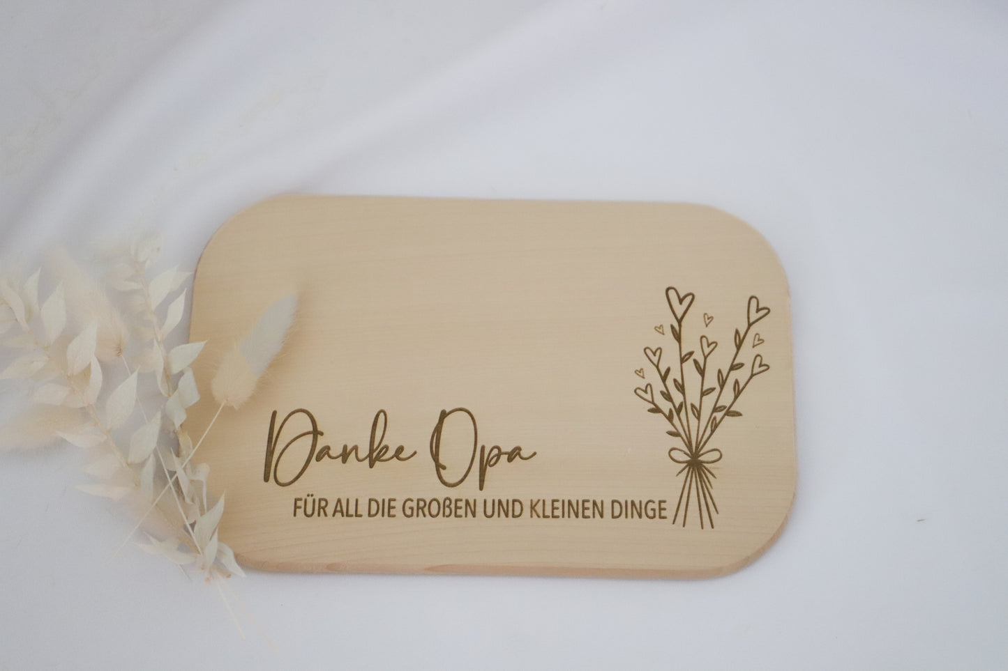 Brettchen "Danke Opa"
