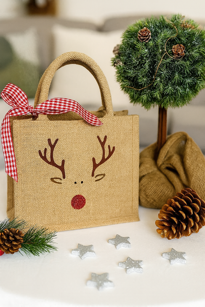 Jute Tasche „Rentier“