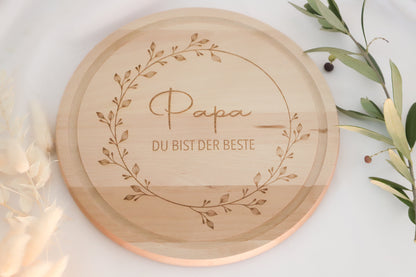 Brettchen " Papa du bist der Beste"