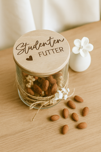 Vorratsglas- Studentenfutter