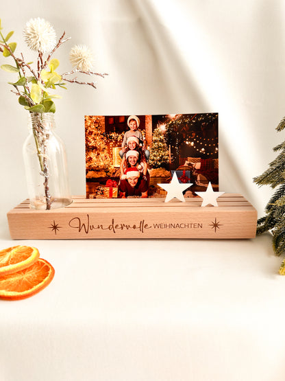 Kartenständer-"Wundervolle Weihnachten"