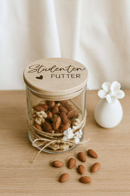 Vorratsglas- Studentenfutter