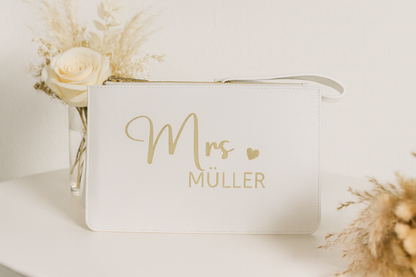 Personalisierte Braut-Clutch II