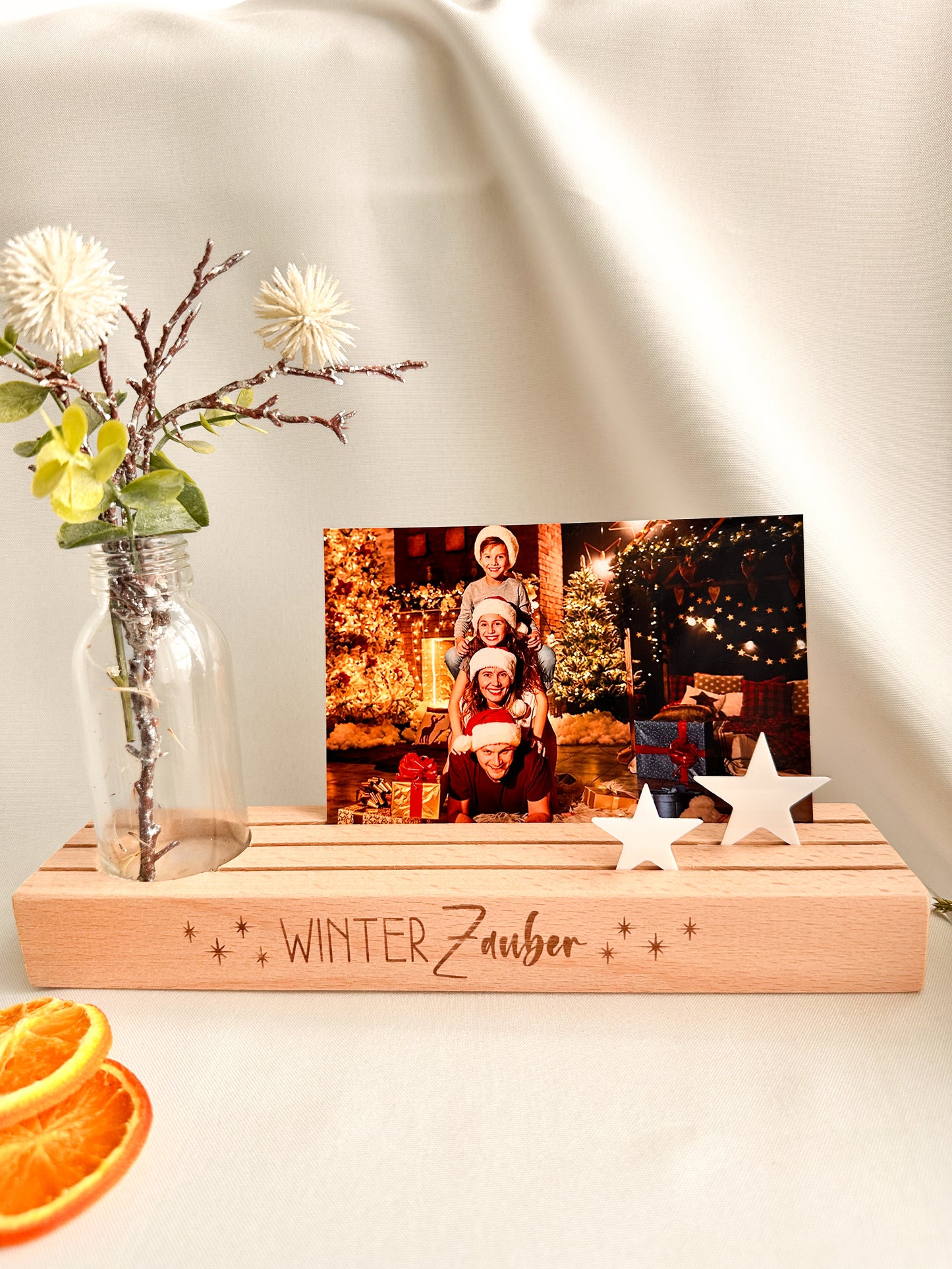 Kartenständer-"Winter Zauber"