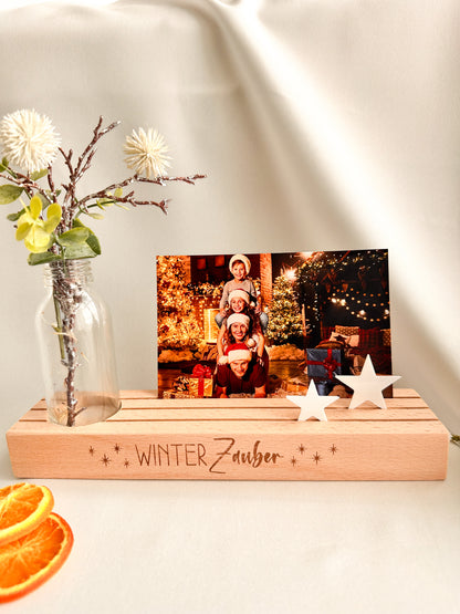 Kartenständer-"Winter Zauber"