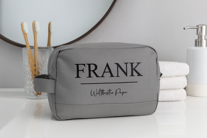 Kulturtasche personalisiert mit Namen