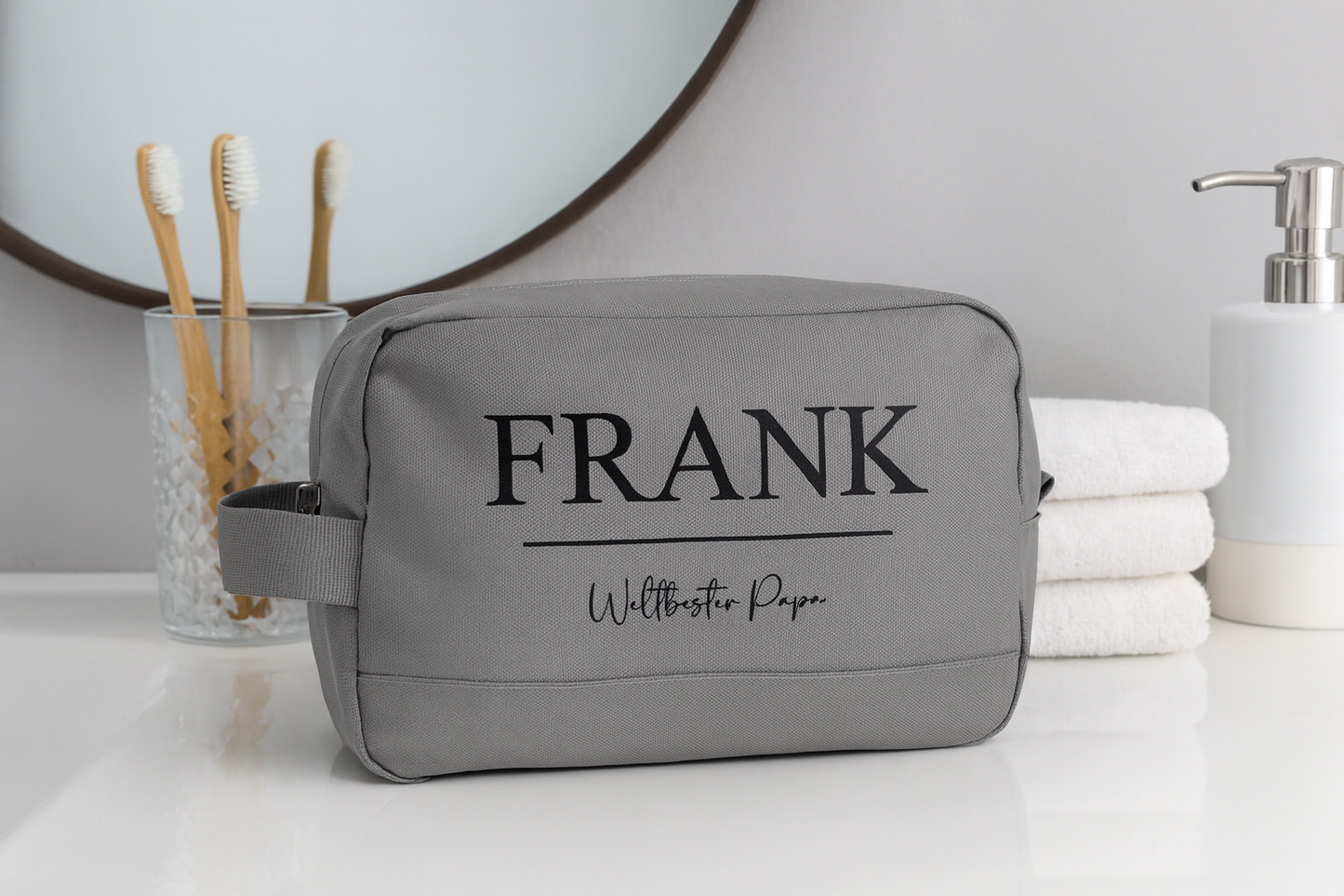 Kulturtasche personalisiert mit Namen