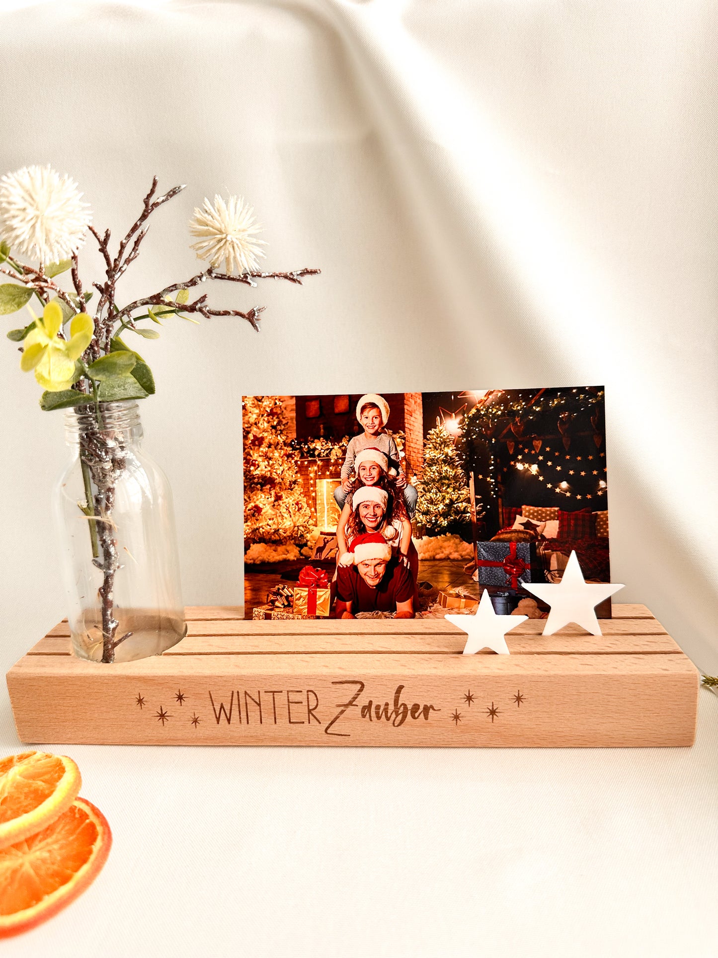 Kartenständer-"Winter Zauber"