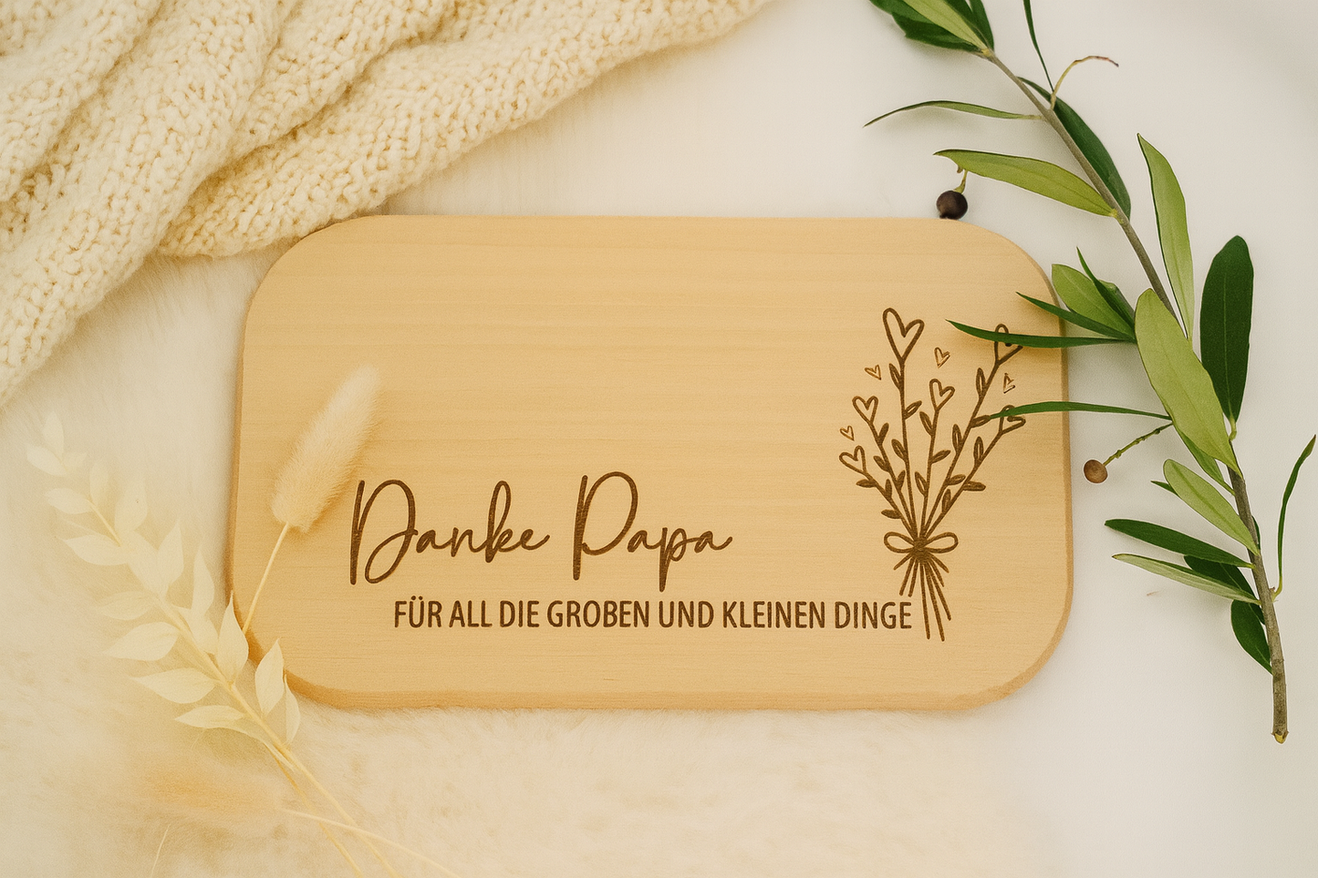 Brettchen "Danke Papa"