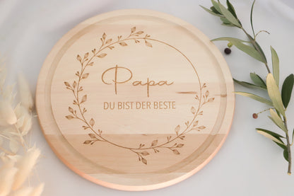 Brettchen " Papa du bist der Beste"