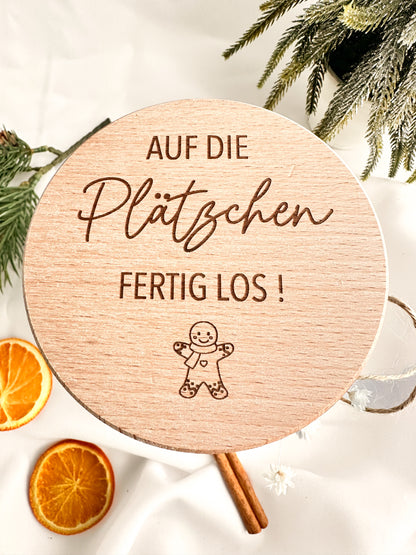 Vorratsglas-"Auf die Plätzchen fertig los!"