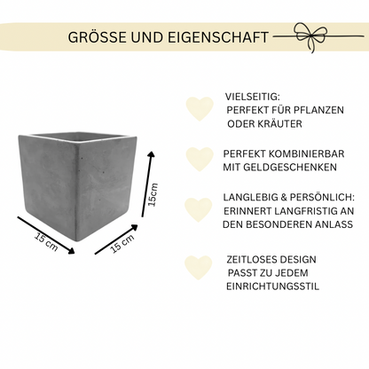 Blumentopf-Lehrer Abschied