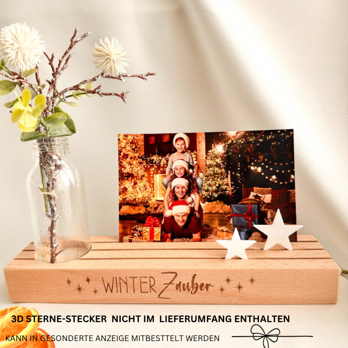 Kartenständer-"Winter Zauber"