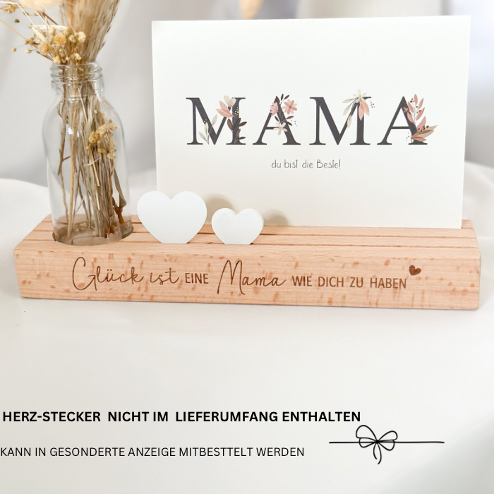 Kartenständer-Glück ist eine Mama wie Dich zu haben