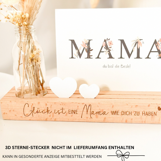 Kartenständer-Glück ist eine Mama wie Dich zu haben