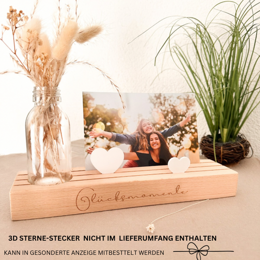 Kartenständer -Glücksmomente