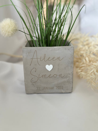 Blumentopf-Hochzeit