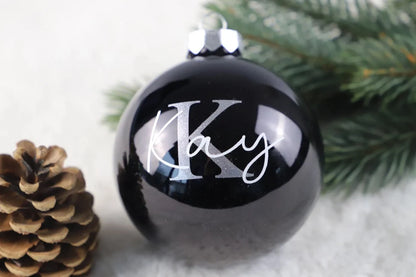 Personalisierte Weihnachtskugel mit Name
