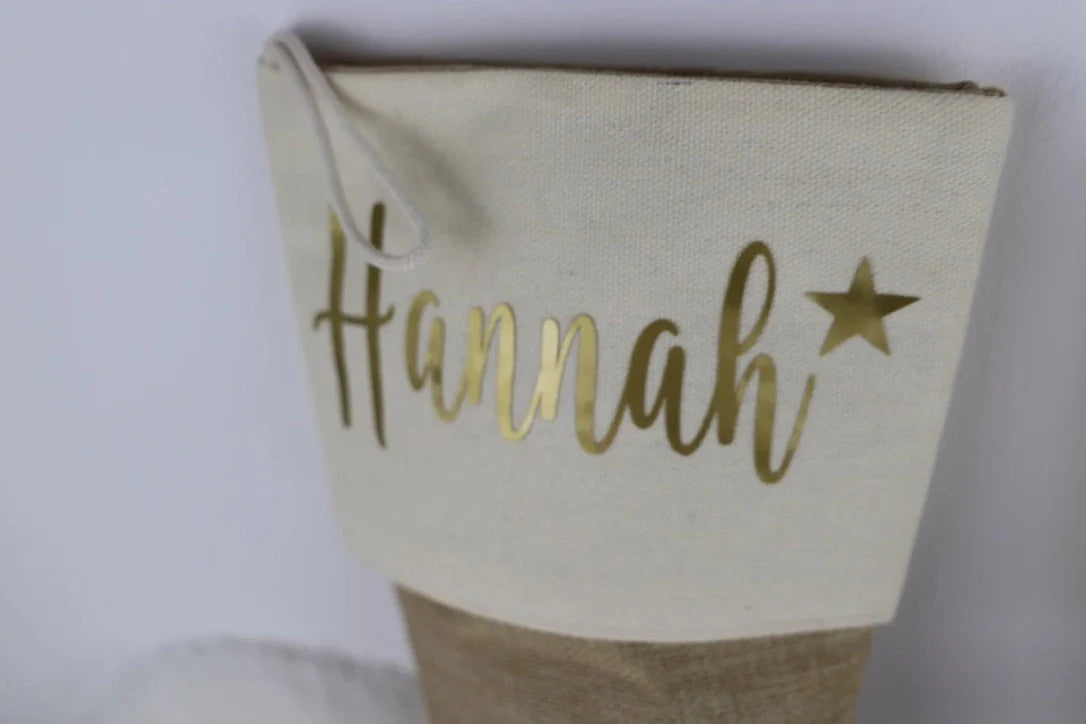 Nikolausstifel personalisiert mit Name