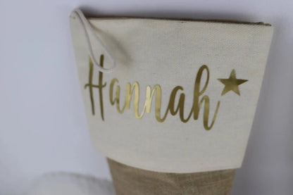 Nikolausstifel personalisiert mit Name