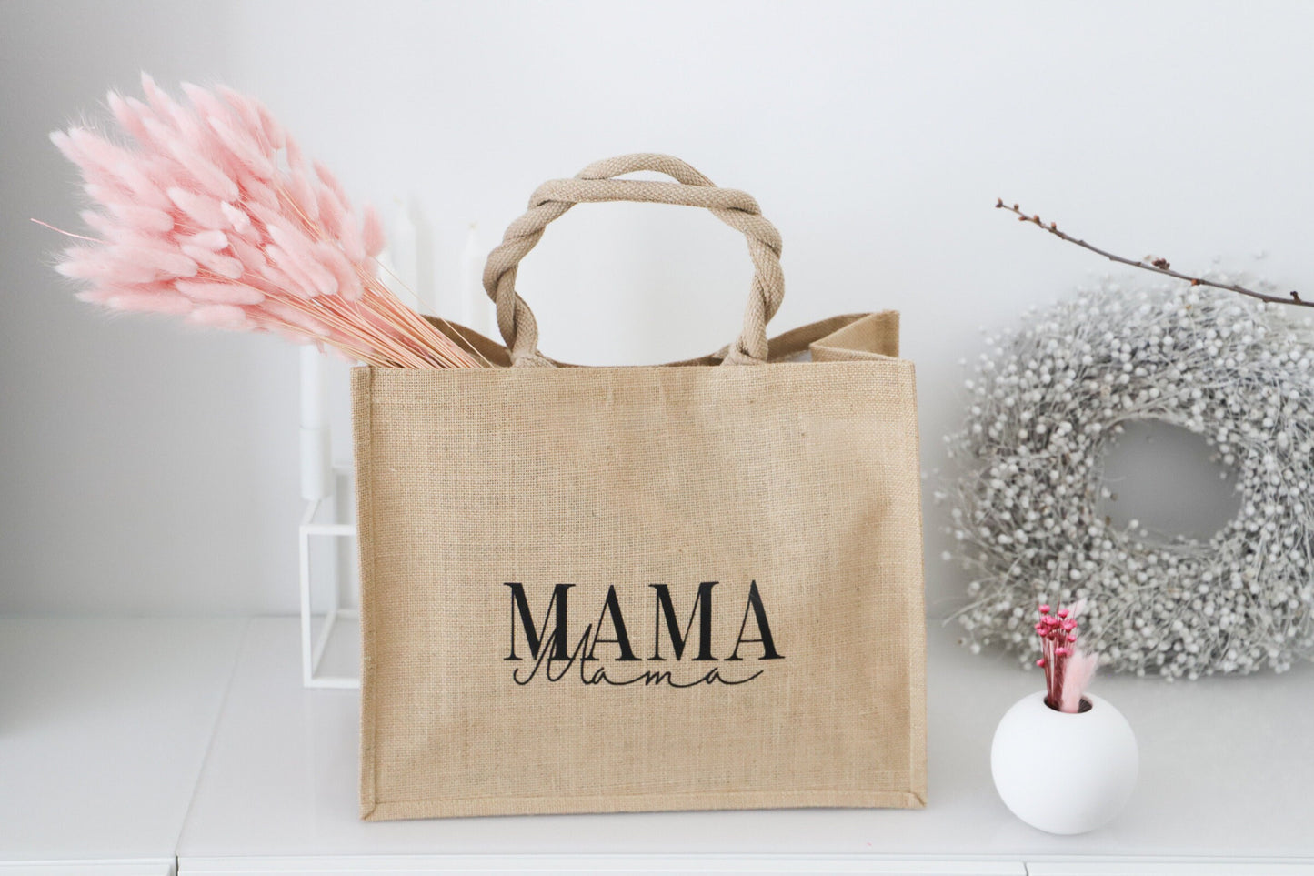 Jutetasche „Mama“